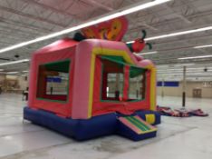 15' x 15' Inflatable " butterfly" bounce house, with (2) blowers