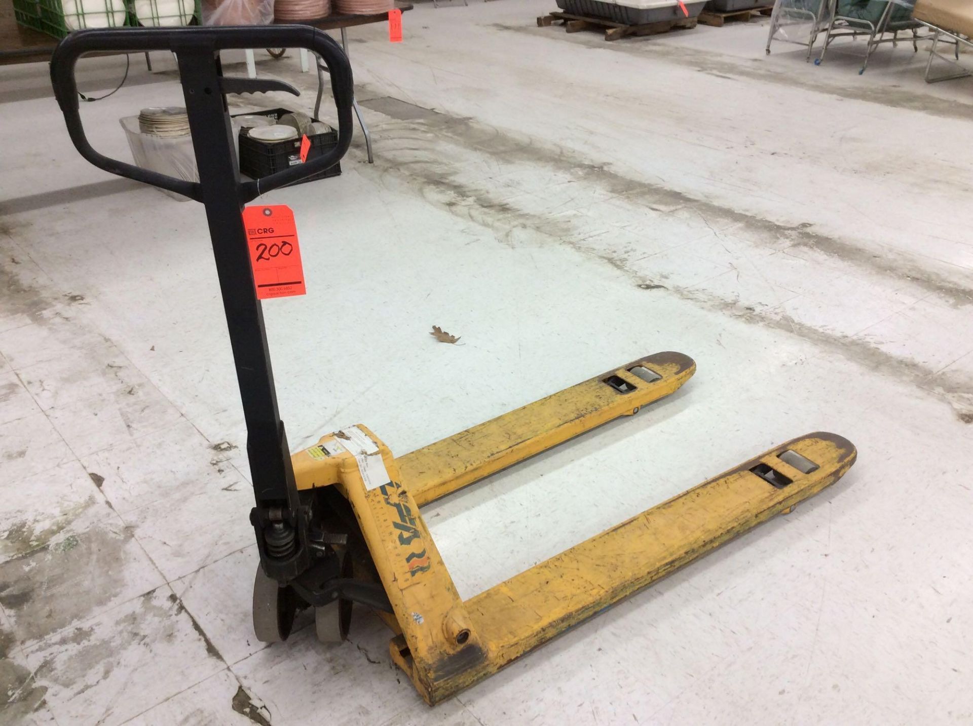 Hydraulic pallet jack, 5k capacity, 48" forks (Late delivery)