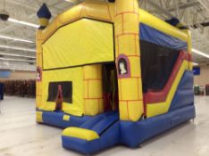 Space Walk inflatable house w/slide - includes blower, approx. 16' x 16'