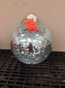 16" diameter disco ball