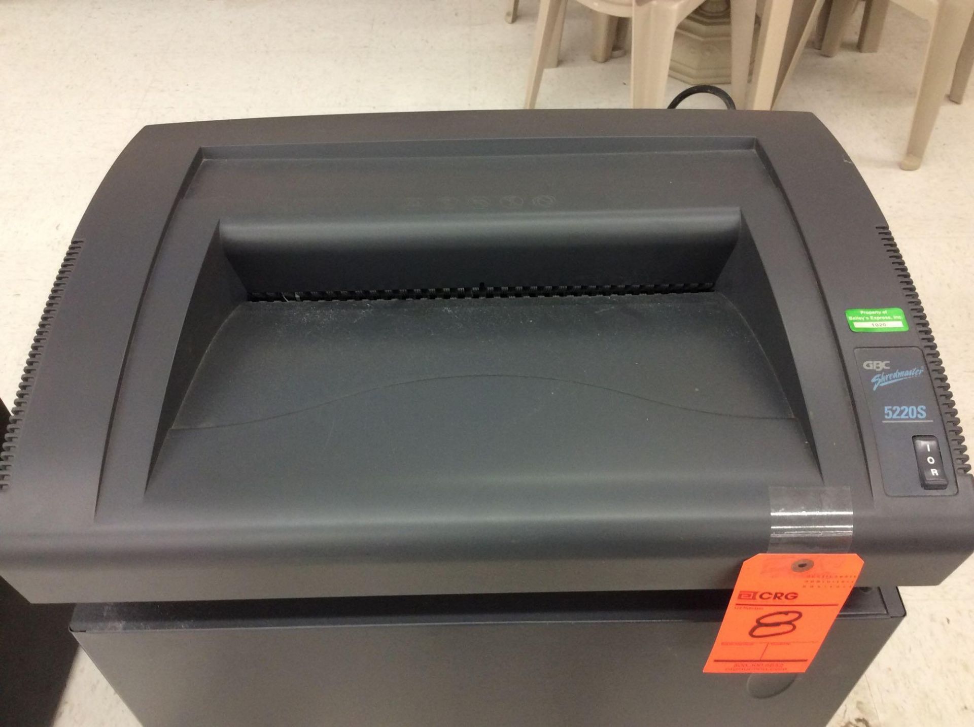 GBC Shredmaster m/n 5220S commercial paper shredder - Image 2 of 2