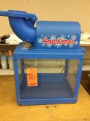 Gold Medal model 1888 Sno-King ice shaver/snow cone machine