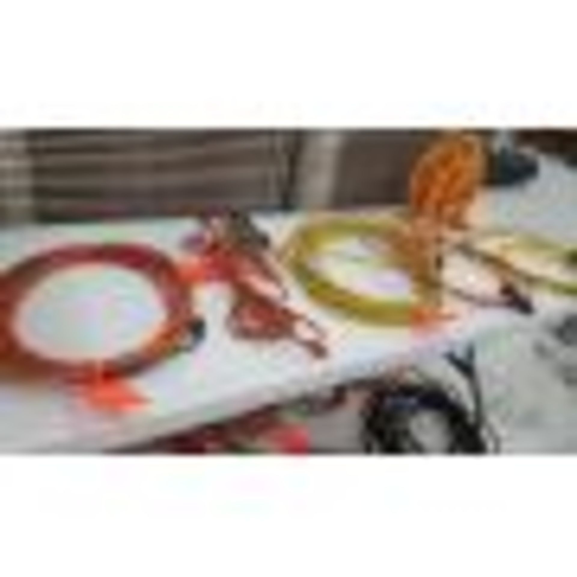 Lot of (18) assorted electrical extension cords, one drop light extension cord - Image 2 of 3
