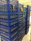 Lot of (36) dishwashing/transport racks, 25 slot