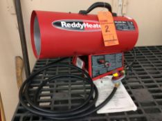 Reddy Heater 30,000 Btu propane forced air heater (appears unused)