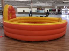 Inflatable foam pit, approx. 18' diameter - no blower