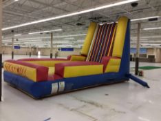 11' x 20' inflatable " sticky wall" bounce house, with blower