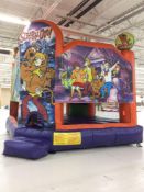 Scooby-Doo inflatable bounce house, approx. 15' x 15', with blower