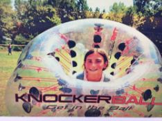 Lot of (4) Knockerballs, size large, red panel - new in the box! (Cost $1200)