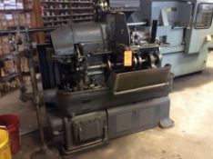 Brown and Sharpe automatic screw machine, mn 2G, sn 10962, 1" capacity, vertical slide