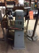 Black and Decker 8" D.E. pedestal grinder, 3/4 hp, 1 phase