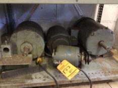 Lot of (4) asst electric motors