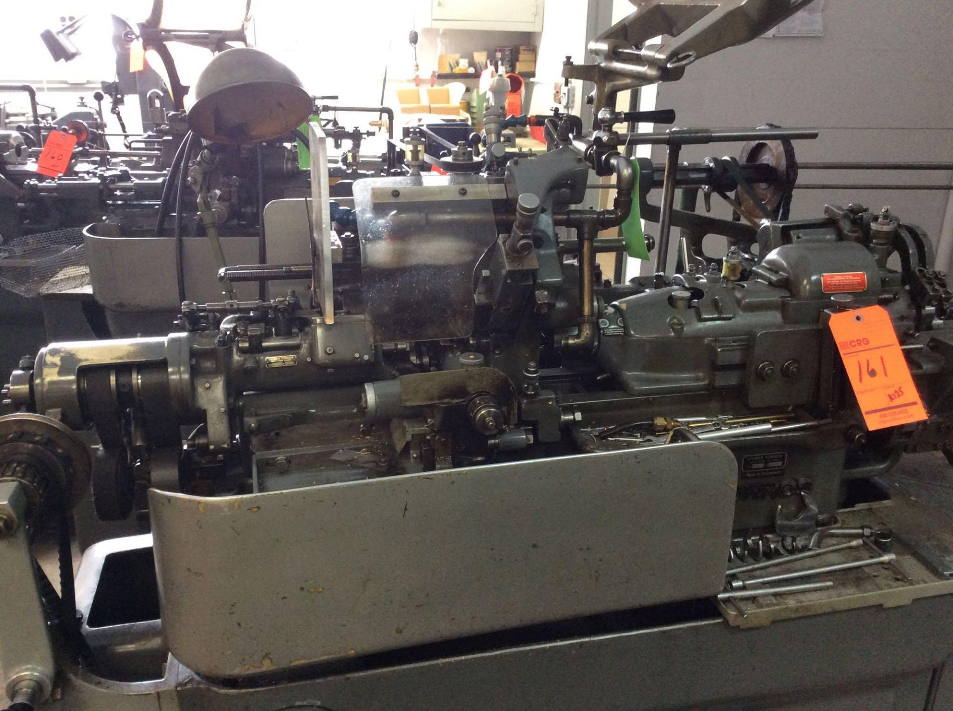 Tornos Moutier Suisse automatic screw machine, mn R125, sn 66765, spindle stop, cross drilling and m - Image 3 of 5