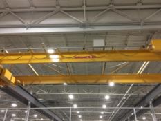 Hoist Equipment double girder double girder bridge crane, 10 T capacity, 49' span with Yale 10 T ele