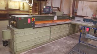 SCMI beam saw model number G32 S/N unavailable, reference number 1 2 0 3 1 6, 230 volts, HZ 60,