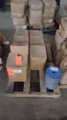 Lot of 8 rolls of zinc, number 16 chain with 10 lb. load limit, 1000 foot per roll