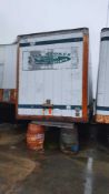 1980 Black Diamond double axle storage trailer VIN number is:444SV43, Gross Vehicle rating is