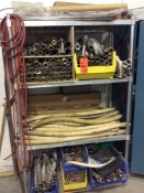 Lot of asst size vacuum hose