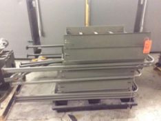 Lot of (2) EGA 32" x 48" platforms, 500 lb capacity