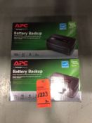 Lot of (2) APC batter backups (LOCATED IN BATAVIA)