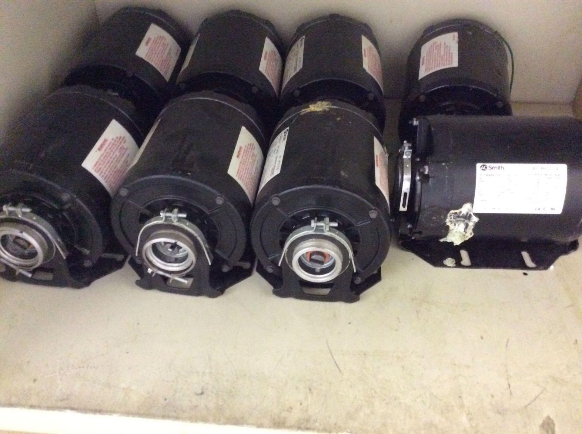Lot of asst MAC valves, valve parts, filters, PH metering items, and AC SMITH 1/2 hp motors With (2) - Image 2 of 12