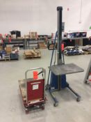 Lot of (2) asst die lift tables (LOCATED IN BATAVIA)