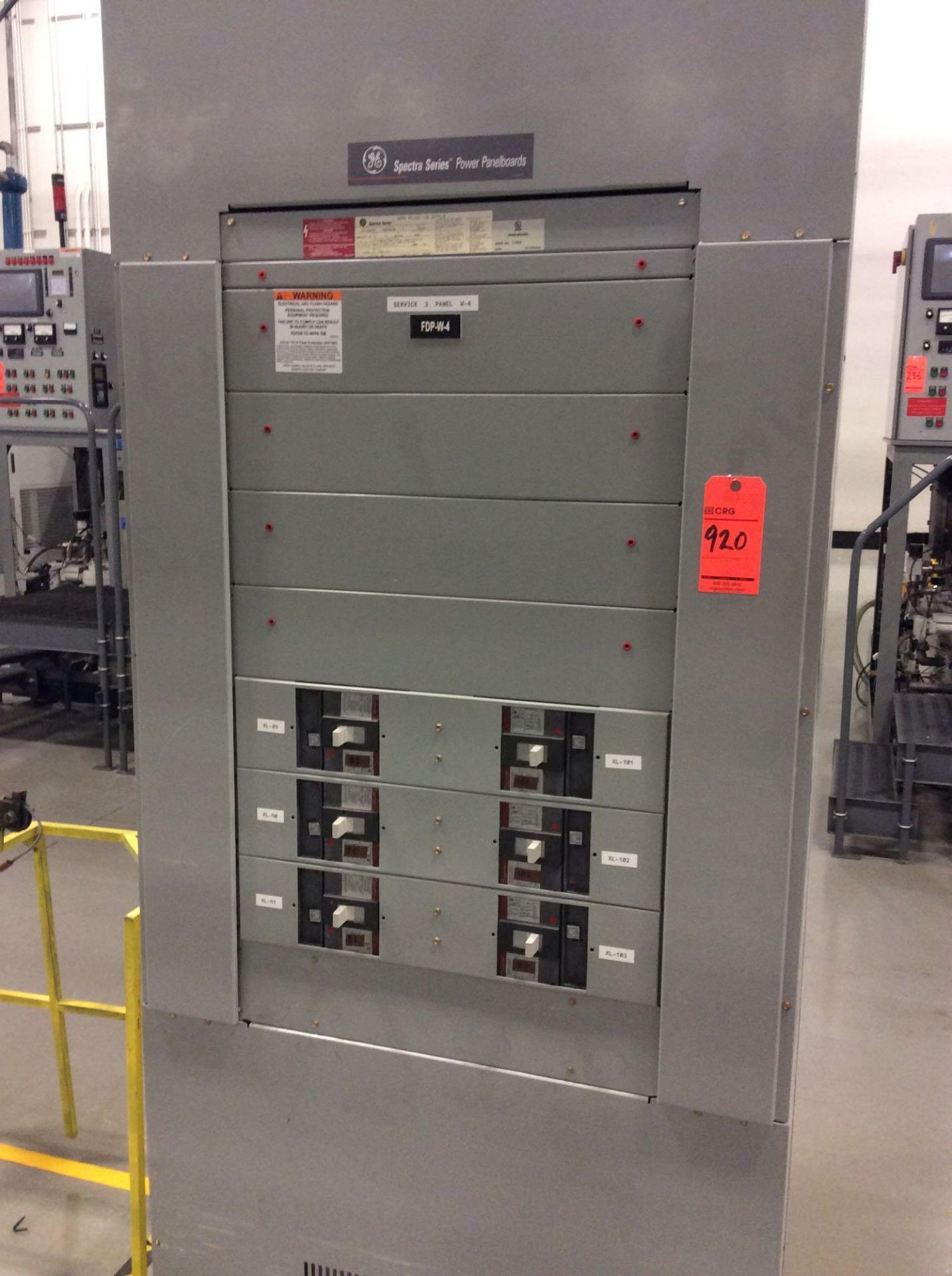 Lot of (8) GE Spectra Series power panel boards with asst circuit breakers (LOCATED IN BATAVIA) - Image 8 of 17
