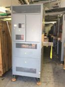 Warner Power 110 kw total SCR controlled DC power supply 480 volt input, 7000 A output