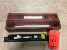 Starrett Master Precision Level mn 199 with case