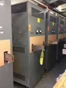 Warner Power 110 kw total SCR controlled DC power supply 480 volt input, 7000 A output