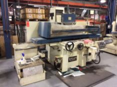 Kent automatic hydraulic Surface Grinder mn KGS-84A11D, sn 086801, YEAR 2008, 12" x 28" magnetic chu