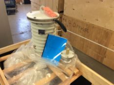 Lot of (4) Bakma oil vapor vacuum diffusion pump (NEW IN CRATE)