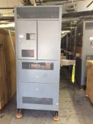 Warner Power 110 kw total SCR controlled DC power supply 480 volt input, 7000 A output