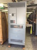 Warner Power 110 kw total SCR controlled DC power supply 480 volt input, 7000 A output