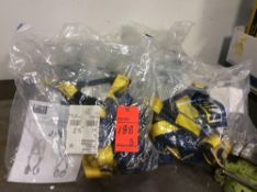 Lot of (8) asst safety harnesses (NEW IN PACKAGE)