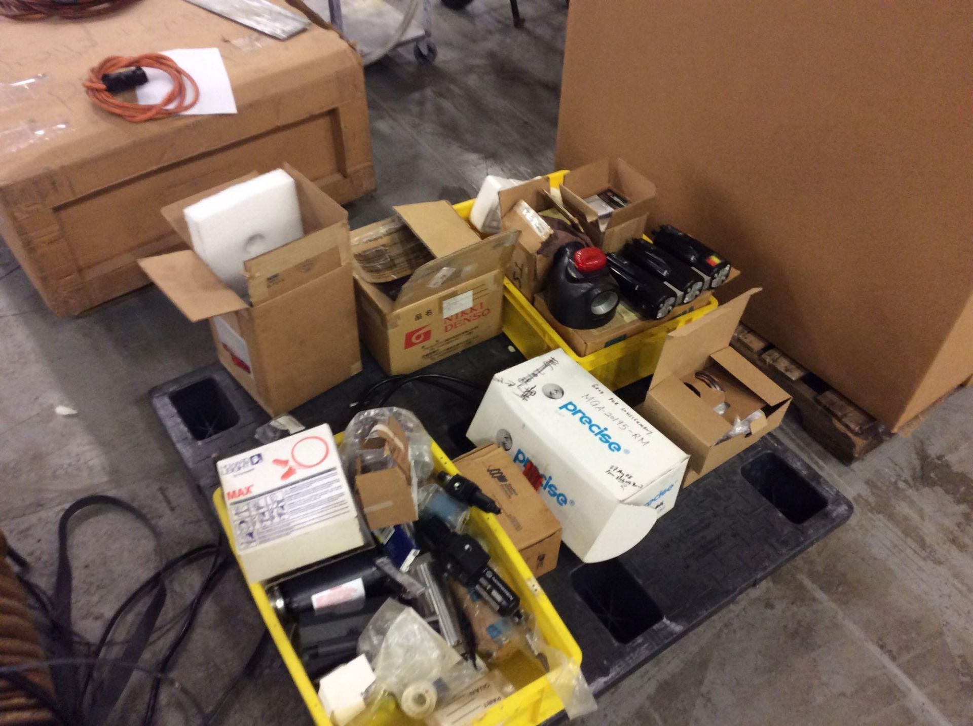 Lot of asst misc. parts, pvc fittings, tarps, foam, samples, etc. (LOCATED IN BATAVIA) - Image 7 of 8