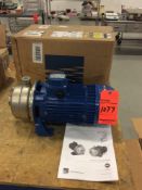 Ebara centrifugal pump, mn 2XDXU/E 200/506 T2, 5 hp, 3 phase (NEW IN BOX) (LOCATED IN BATAVIA)