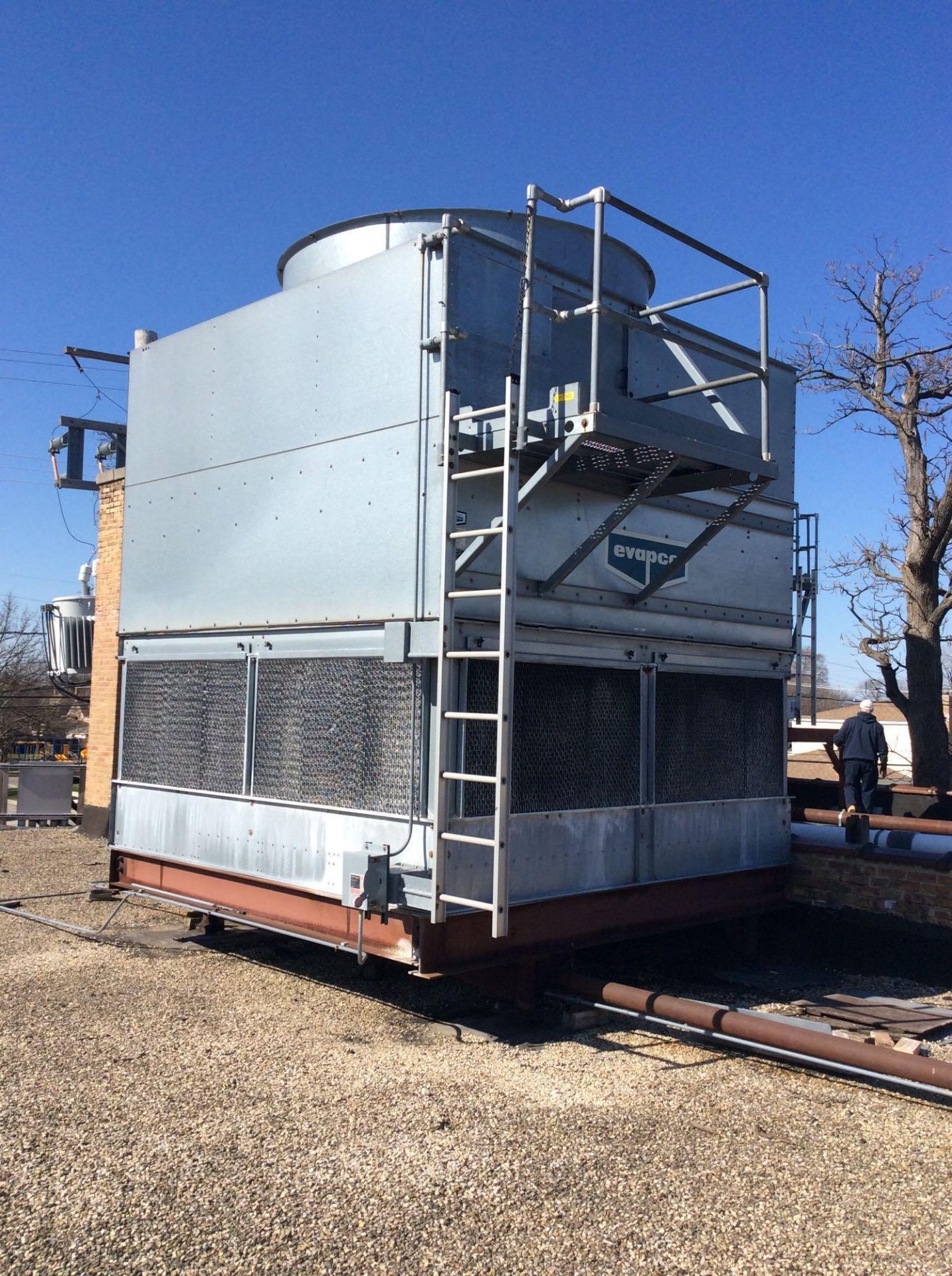 Evapco cooling tower, mn AT-112-212 (ON ROOF) - Image 2 of 2
