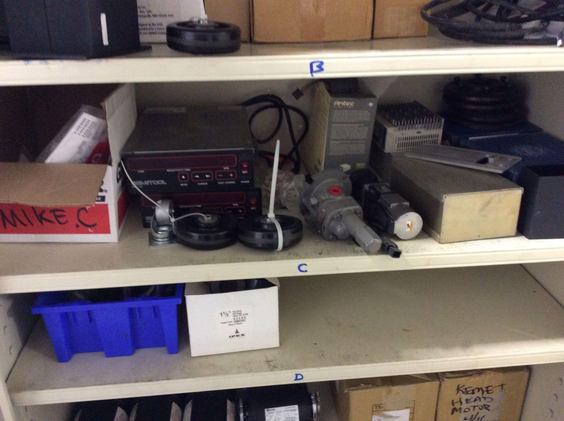 Lot of asst MAC valves, valve parts, filters, PH metering items, and AC SMITH 1/2 hp motors With (2) - Image 4 of 12