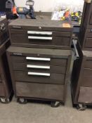 Kennedy portable 6 drawer 2 piece tool chest