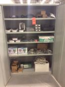 Lot of accessories including keypads, power supplies, surge protectors, cords, etc. (LOCATED IN BATA