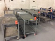 Lot of asst shop carts (LOCATED IN BATAVIA)