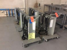 Lot of (4) portable tank storage carts (LOCATED IN BATAVIA)
