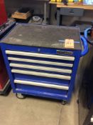 Westward portable 5 drawer tool chest (BLUE)