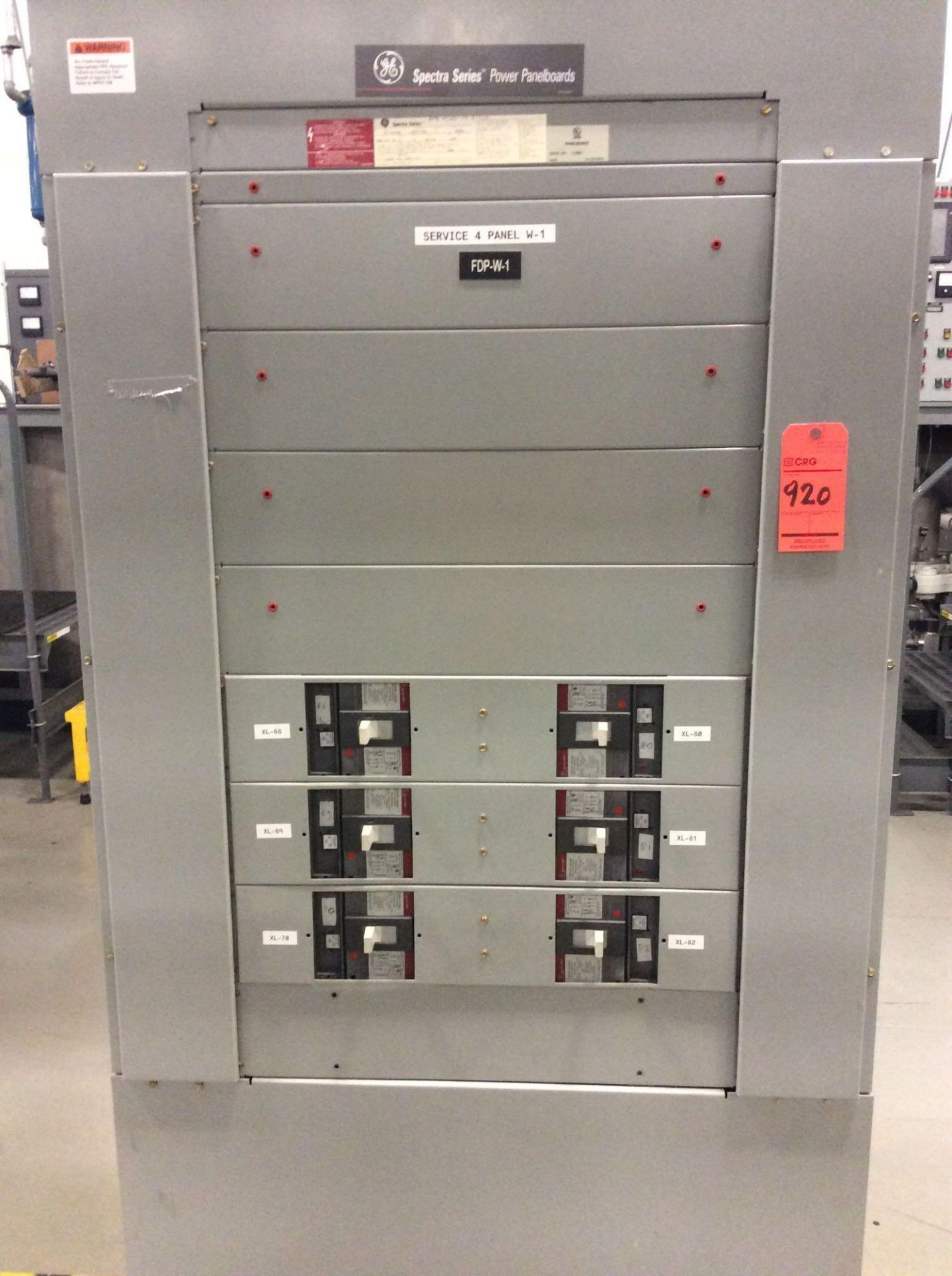 Lot of (8) GE Spectra Series power panel boards with asst circuit breakers (LOCATED IN BATAVIA) - Image 2 of 17