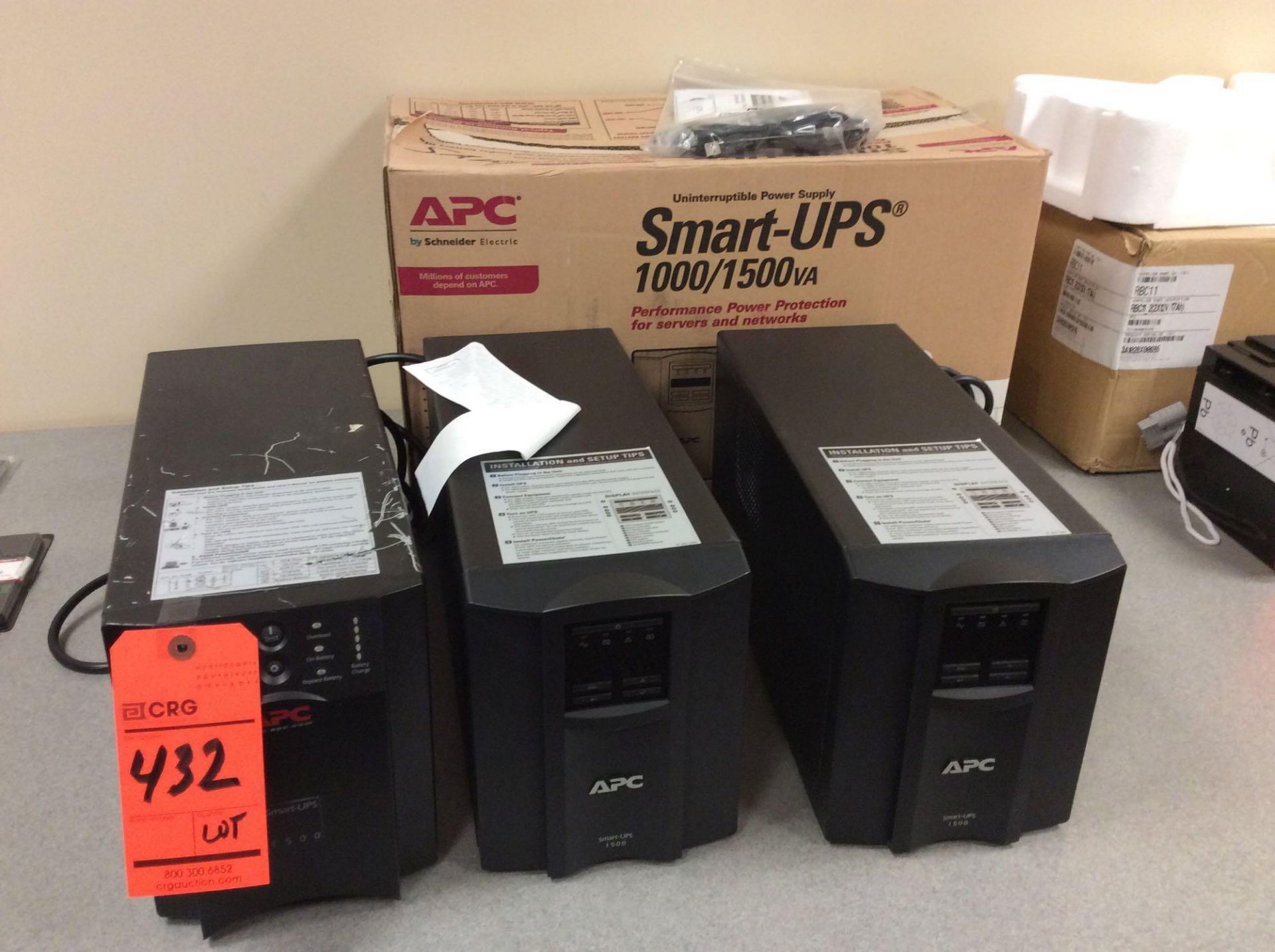 Lot of APC battery backups and supplies - Image 2 of 2