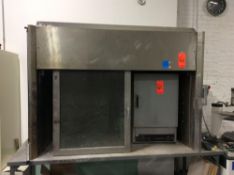 Quincy Labs laboratory oven mn 40 GC with 66" stainless steel hood