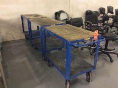 Lot of (3) Little Giant shop carts (LOCATED IN BATAVIA)