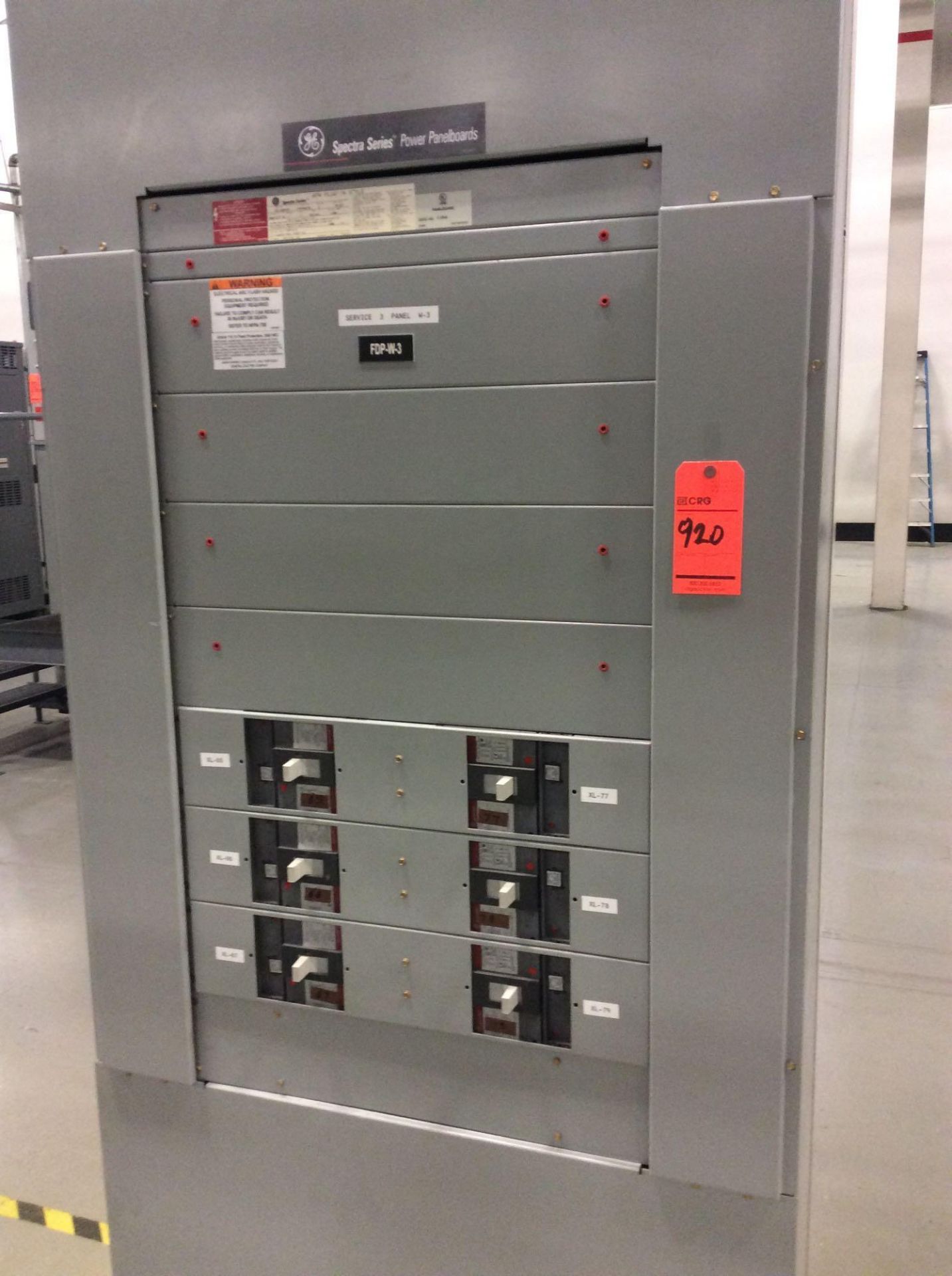 Lot of (8) GE Spectra Series power panel boards with asst circuit breakers (LOCATED IN BATAVIA) - Image 6 of 17