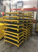 Lot of (29) 18" x 36" steel platforms